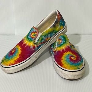 Van’s UNISEX Classic Tye Dye Rasta men’s 7.5/ women’s 9